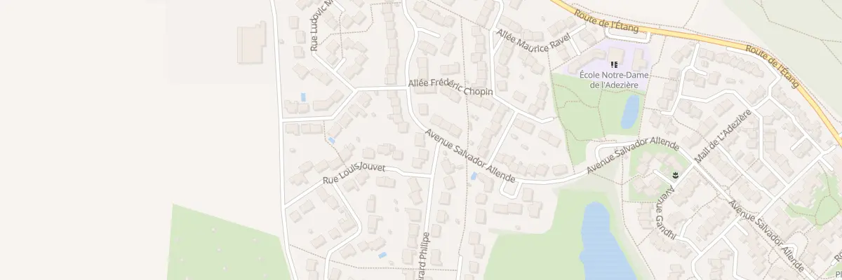 Plan du 2 Rue Gerard Philippe à Avrillé