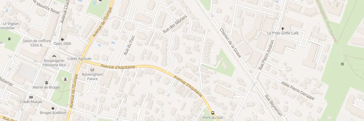 Plan du 6 Rue de la Croix du Sable à Bruges