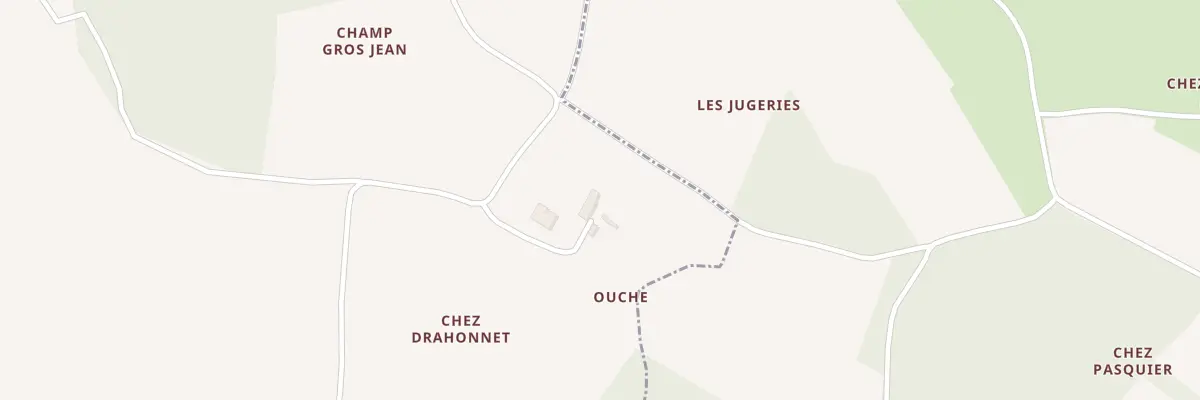Plan du 5005 Chez Drahonnet à Taillant