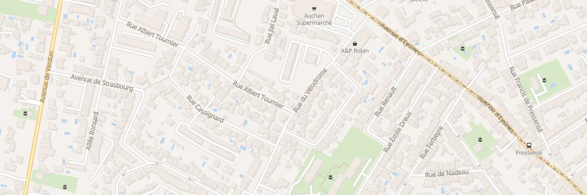 Plan du 84 Rue du Vélodrome à Bordeaux