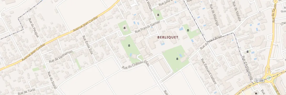 Plan du 17 Rue du Château d’Eau à Pessac