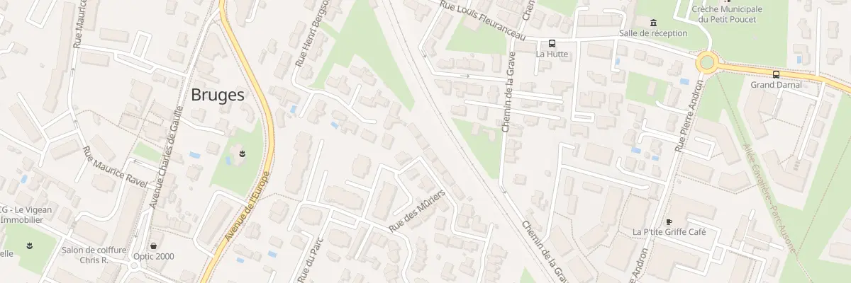 Plan du 16 Rue des Arbousiers à Bruges