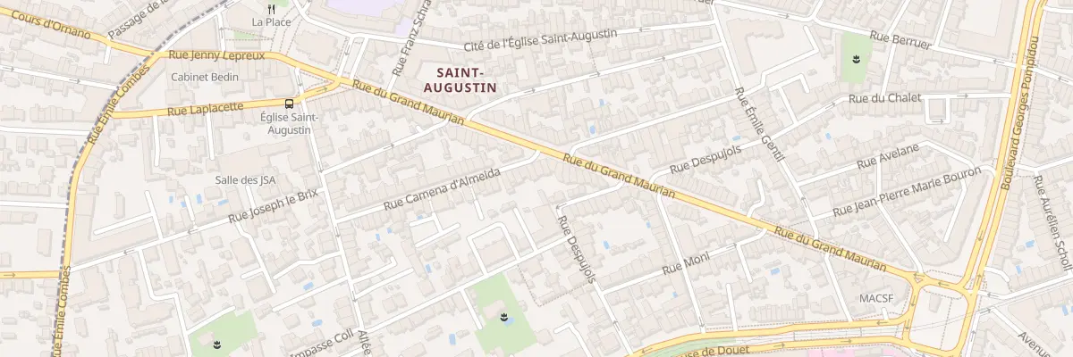 Plan du 48 Rue Camena d’Almeida à Bordeaux