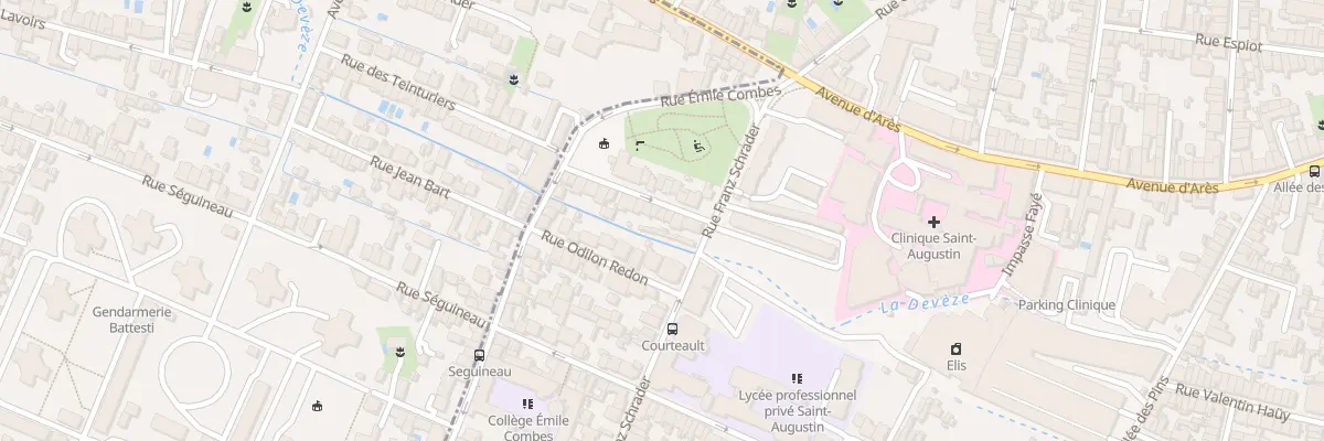 Plan du 19 Rue du Onze Novembre à Bordeaux
