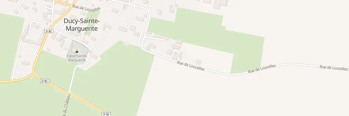 Plan du 5034 Le Bourg à Ducy-Sainte-Marguerite