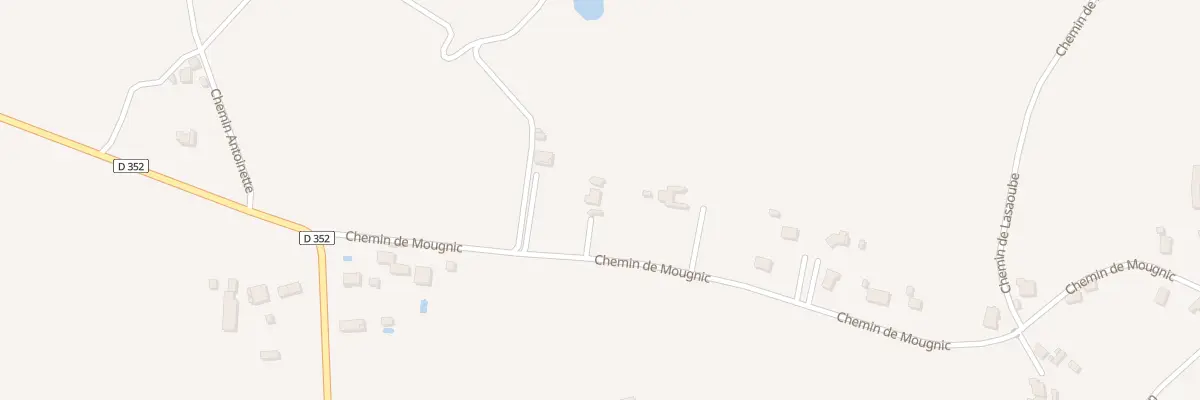 Plan du 22 Che de Mougnic à Saint-Sever