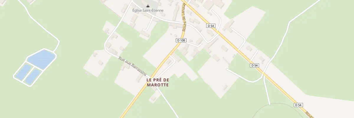 Plan du 3 Rte de Lenault Plessis Grimoul aux Monts d’Aunay