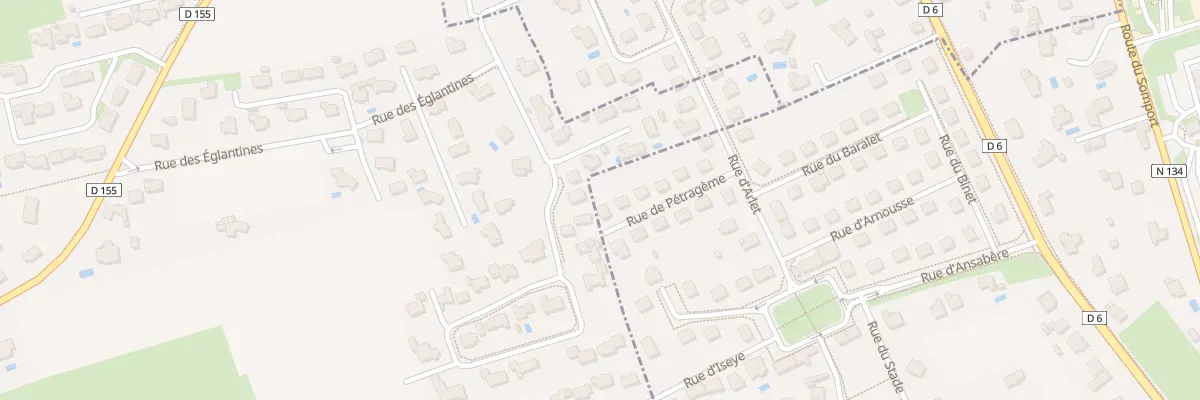 Plan du 12 Rue de Pétragème à Gurmençon