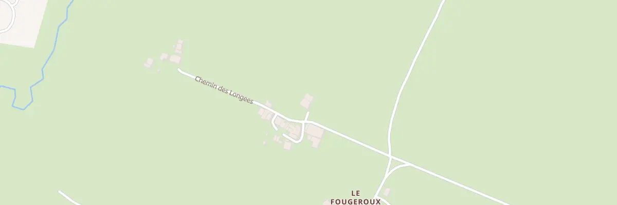 Plan du 2 Che des Longees au Busseau