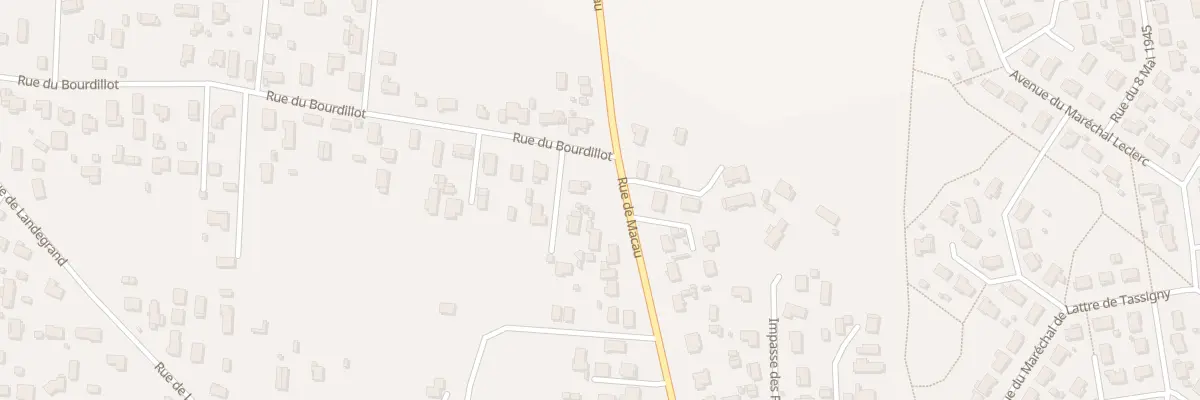 Plan du 1 Rue du Bourdillot à Parempuyre