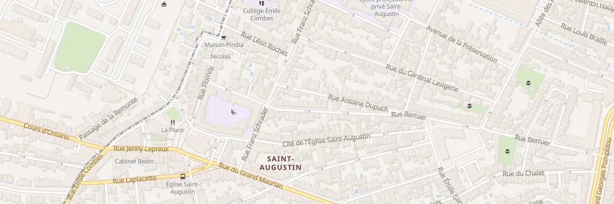 Plan du 173 Rue Berruer à Bordeaux