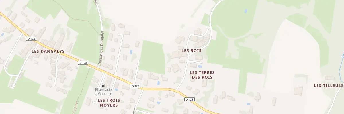 Plan du 1C Rue des Rois aux Gonds