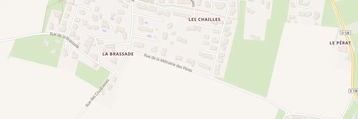 Plan du 7 Rue Metairie des Peres aux Gonds
