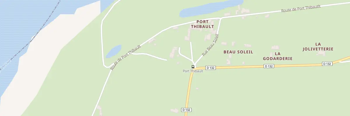 Plan du 2 Port Thibault à Denée