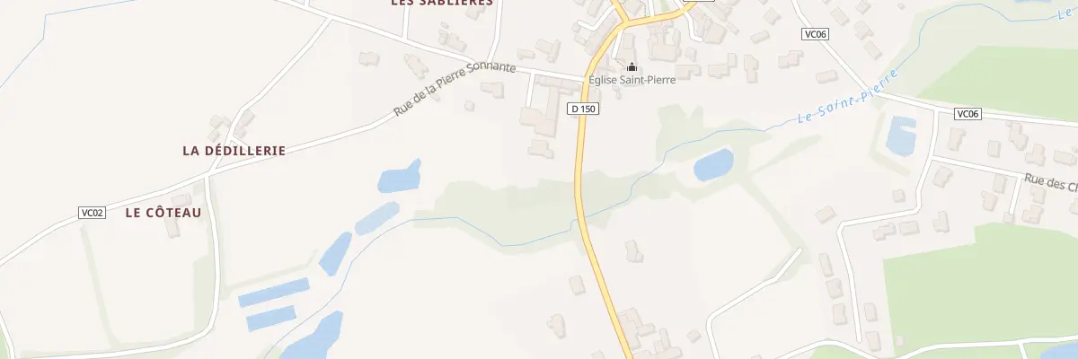 Plan du 1 Rue Saint Pierre à Bretignolles