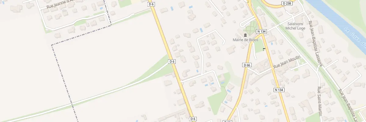 Plan du 15 Av Georges Messier à Bidos