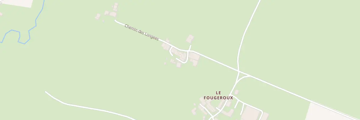 Plan du 1 Che des Longees au Busseau