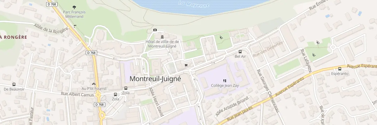 Plan du 9 All de l’Épinay à Montreuil-Juigné
