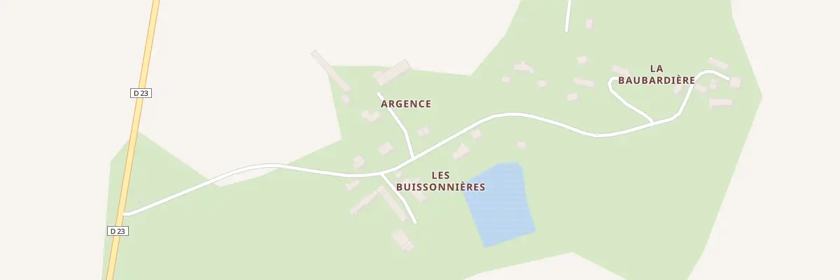 Plan du 3 Les Poissonnieres à La Haie-Traversaine