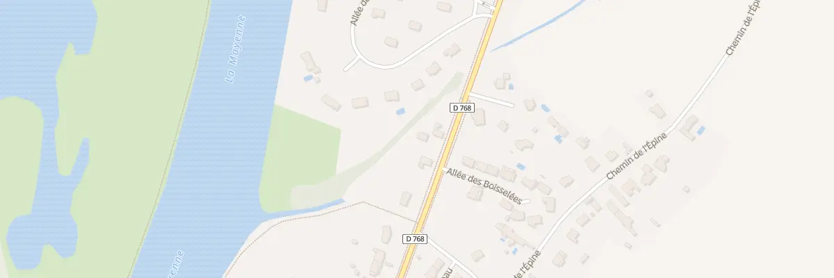 Plan du 25 Av Mal de Lattre de Tassigny à Montreuil-Juigné