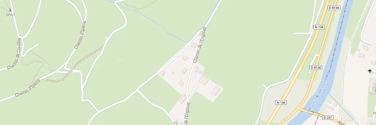 Plan du 9262 Che de Lengoust à Osse-en-Aspe