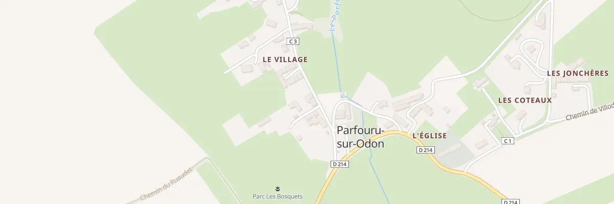 Plan du 9 Le Village à Parfouru-sur-Odon