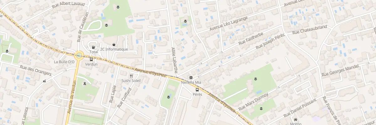 Plan du 55 Rue Faidherbe au Bouscat