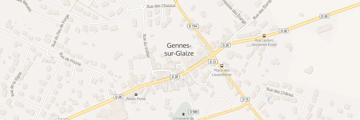 Plan du 3 Rle du Vieux Bourg à Gennes-Longuefuye