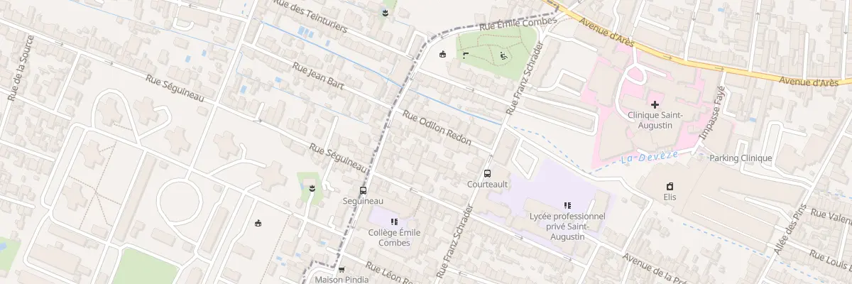 Plan du 11B Rue Odilon Redon à Bordeaux