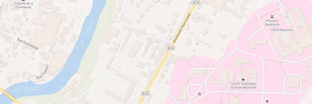 Plan du 389 Bd Paul Lintier à Mayenne