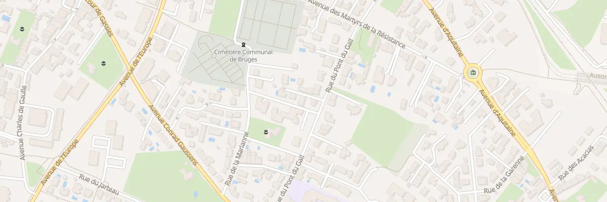 Plan du 35B Rue du Pont du Gail à Bruges