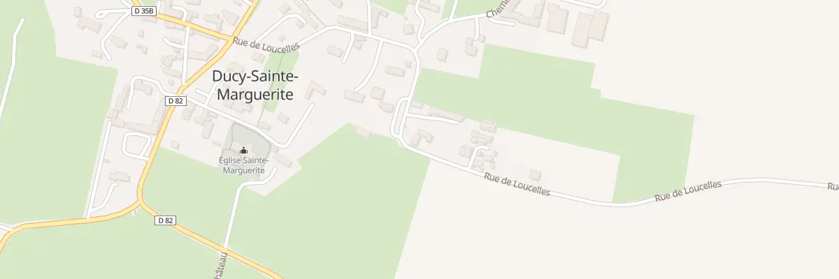 Plan du 5032 Le Bourg à Ducy-Sainte-Marguerite