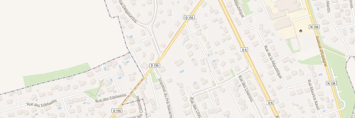 Plan du 13 Rte d’Agnos à Bidos