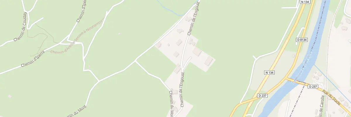 Plan du 9997 Che de Lengoust à Osse-en-Aspe