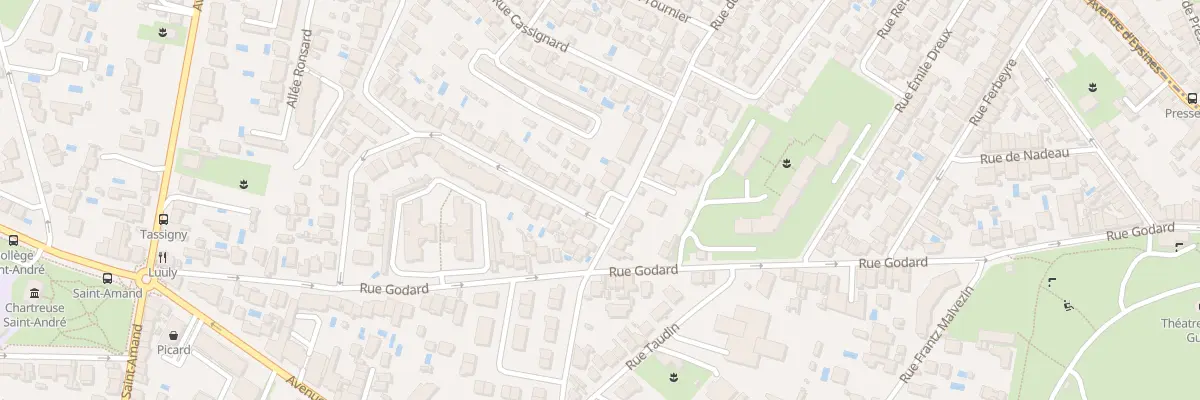 Plan du 70 Rue Petit Parc à Bordeaux
