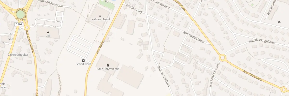 Plan du 324A Rue de Grinhard à Mayenne