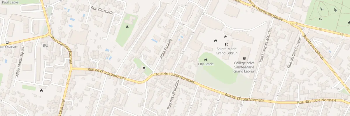 Plan du 51 Rue de la Cape à Bordeaux