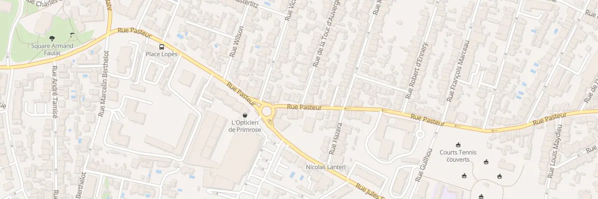 Plan du 141 Rue Pasteur à Bordeaux
