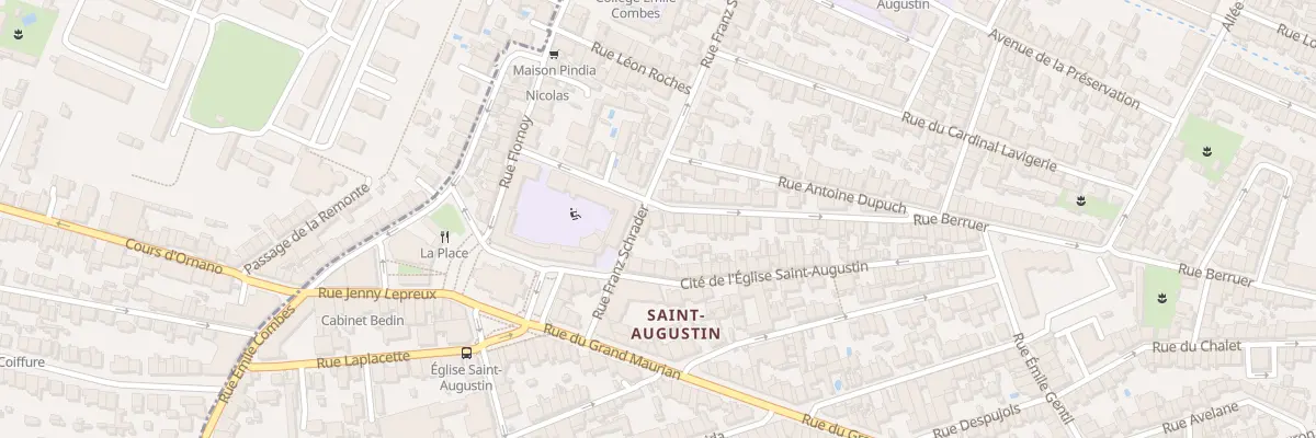Plan du 226 Rue Berruer à Bordeaux