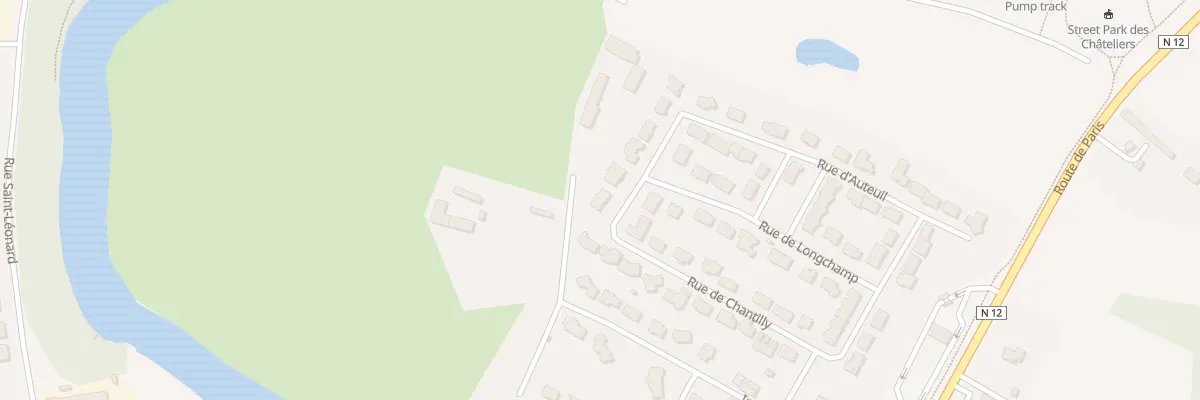 Plan du 27 Rue de Chantilly à Mayenne