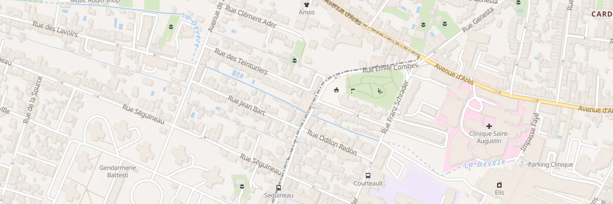 Plan du 35 Rue Émile Combes à Mérignac