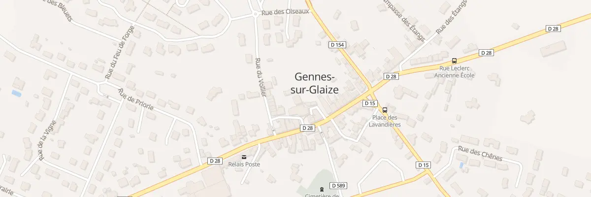 Plan du 4 Pl Sainte-opportune à Gennes-Longuefuye