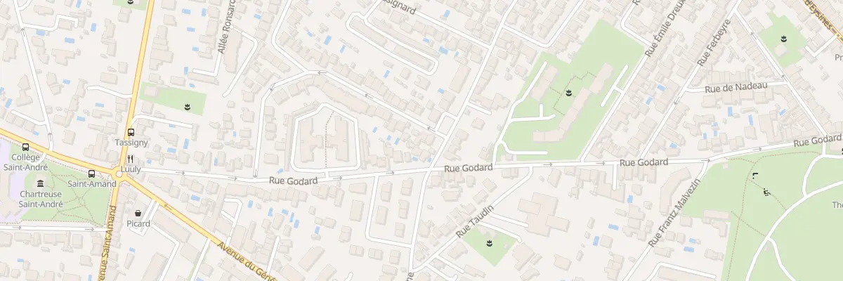 Plan du 63 Rue Petit Parc à Bordeaux
