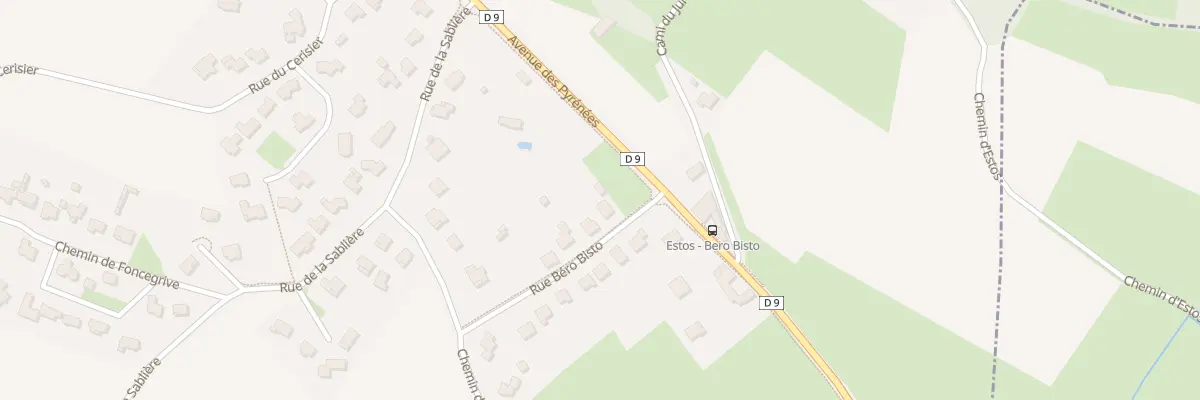 Plan du 4 Rue Bero Bisto à Estos