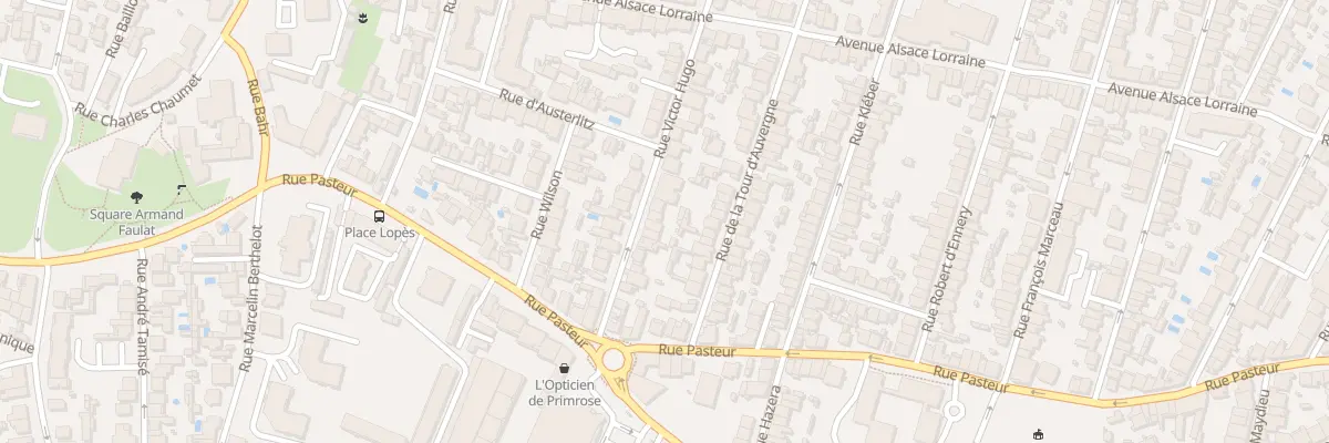 Plan du 78 Rue Victor Hugo à Bordeaux