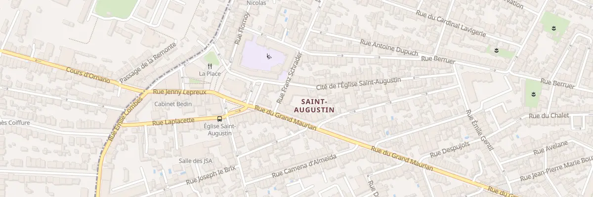 Plan du 56 Rue Frantz Schrader à Bordeaux