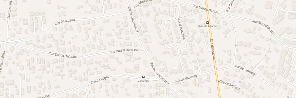 Plan du 22 Rue de Landegrand à Parempuyre