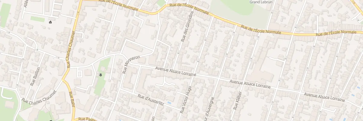 Plan du 24 Rue des Girondins à Bordeaux