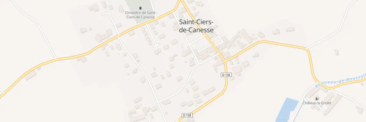 Plan du 49 Le Bourg à Saint-Ciers-de-Canesse