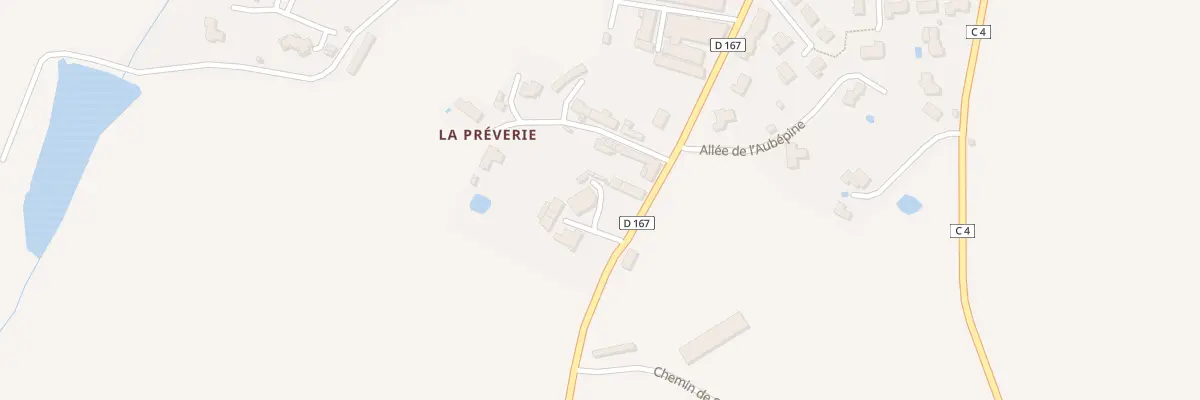 Plan du 12 La Préverie à Somloire